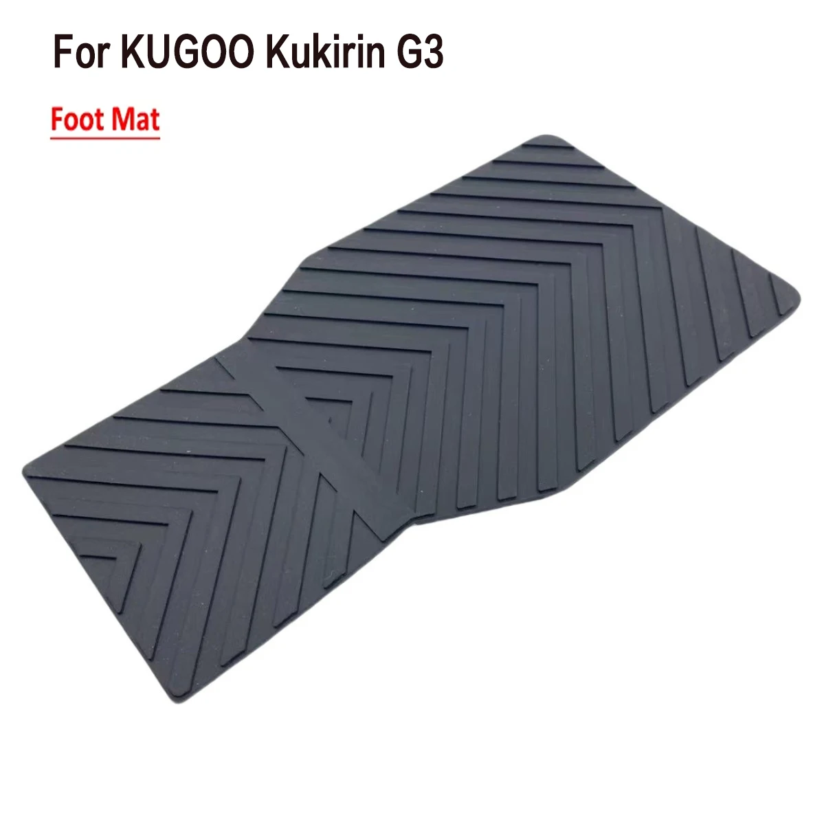 Acessórios originais da almofada de borracha da asa traseira para kugoo Kukirin g3 scooter elétrico kugookirin g3 peças da almofada do pedal traseiro