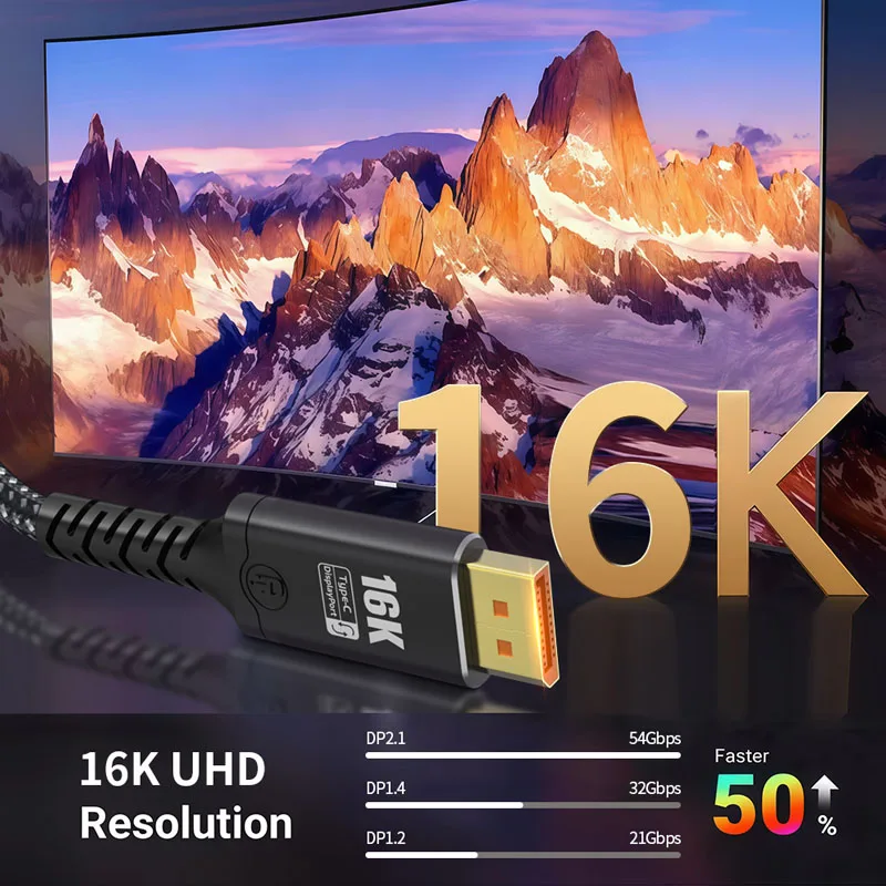 Doonjiey 16K DP to Type C Cable