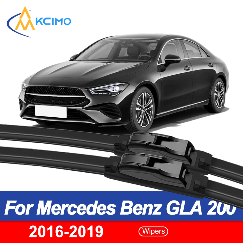 

2 Pieces Car Wiper Blades Set For Mercedes Benz GLA 200 X156 2016-2019 Auto Replacement Parts Windscreen Wipe