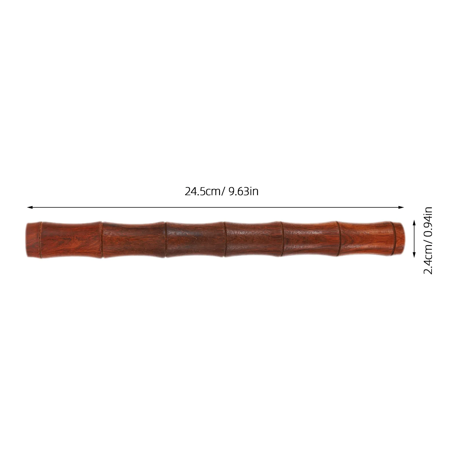 2Pcs Wood Incense Stick Holder Bamboo Shape Pure Wood Incense Tube Storage Box Aromatherapy Home Fragrance Yoga Meditation Spa view 3