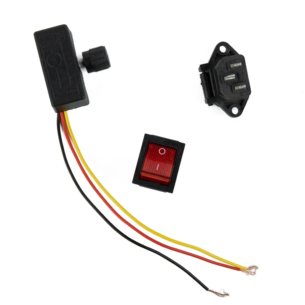 

Brand New Switch Power Switch Kit Safety Flexible Plastic Power Tool Sprayer 3pcs Adjustment For Electric Sprayer