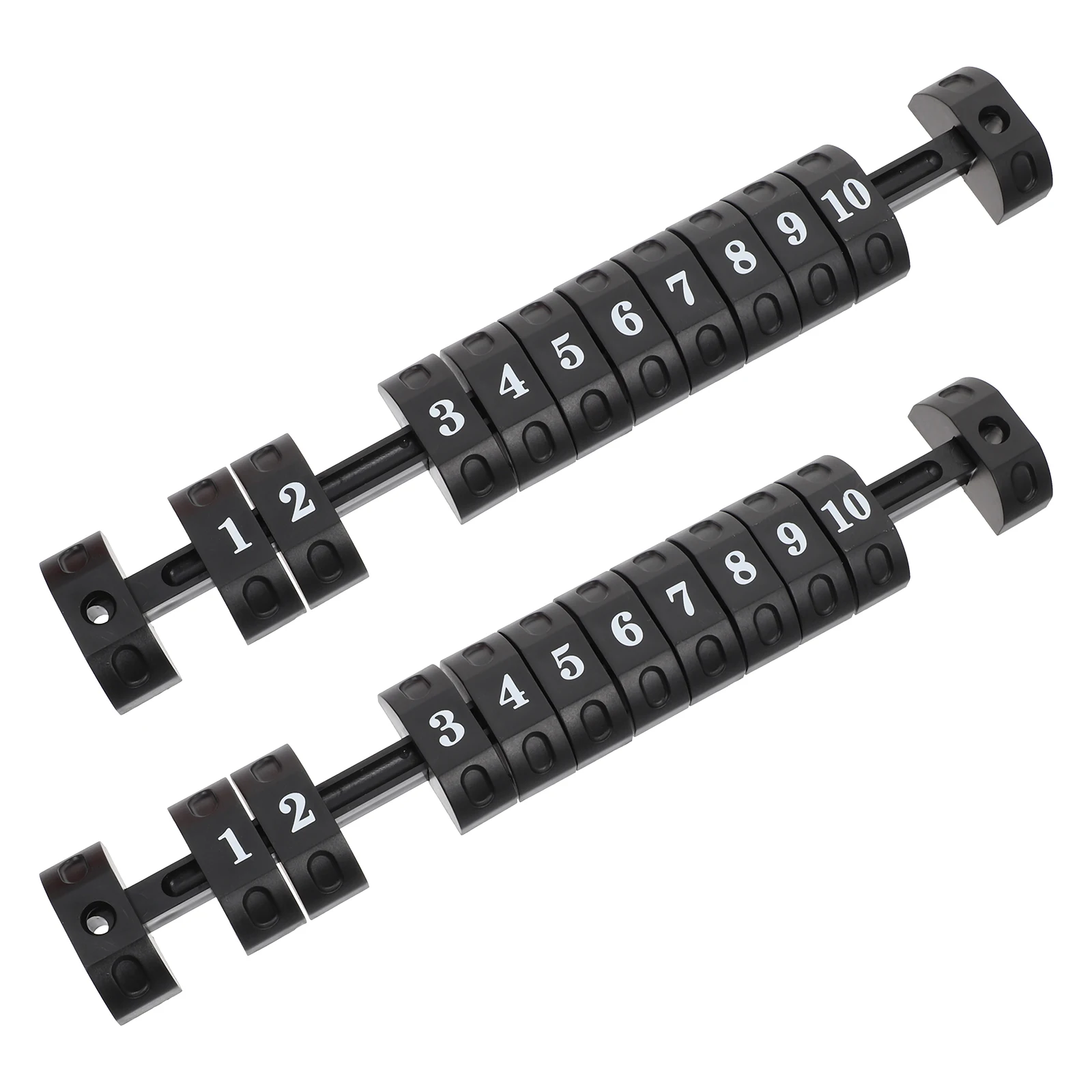 

2 Pcs Football Scorer Accessories Scorekeepers for Table Games Tables Indicator Billiards Counter Plastic Soccer