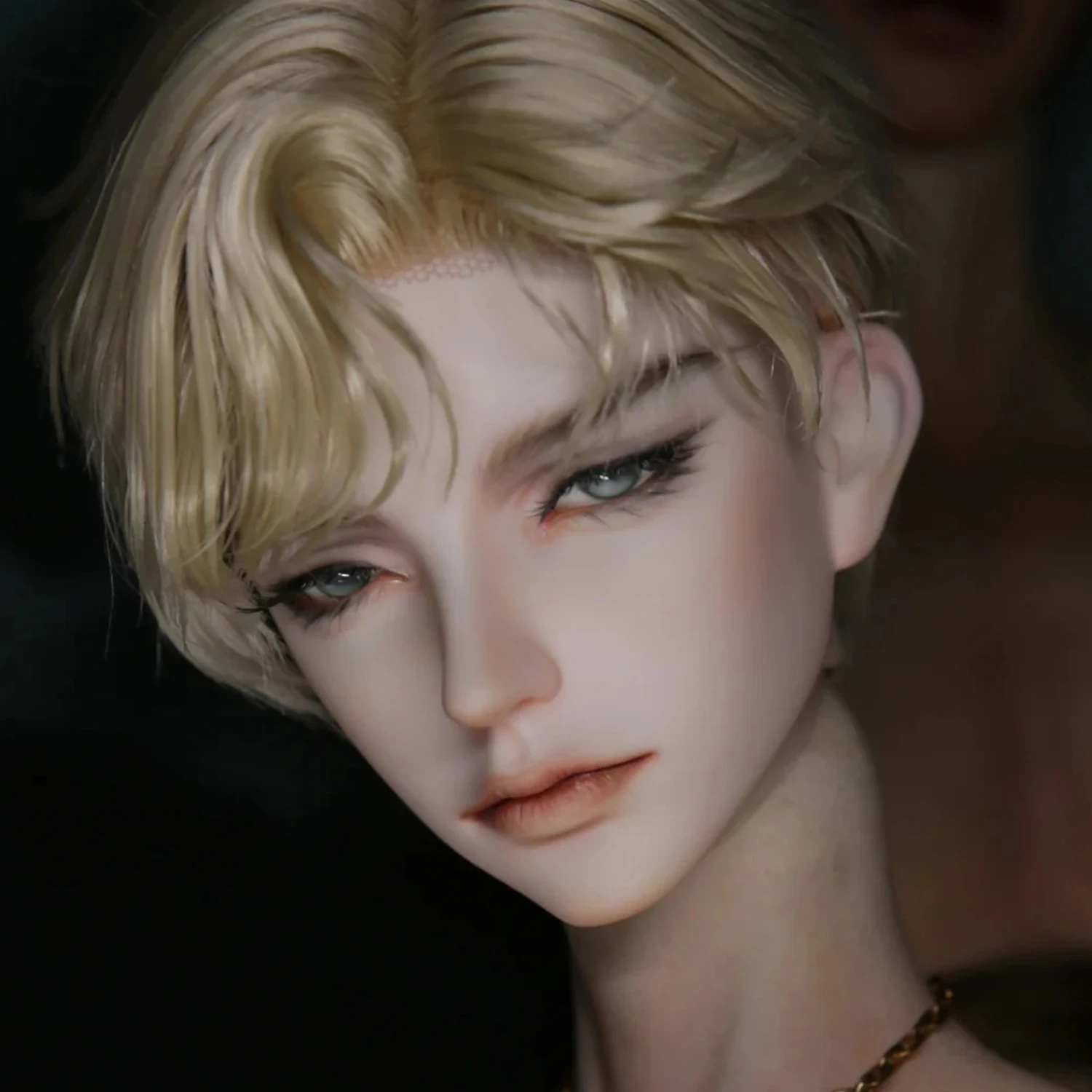 Bjd Doll 1/3 Kandel Man Dolls Bjd Toy Small Eye Expression Head Anime Unclothes