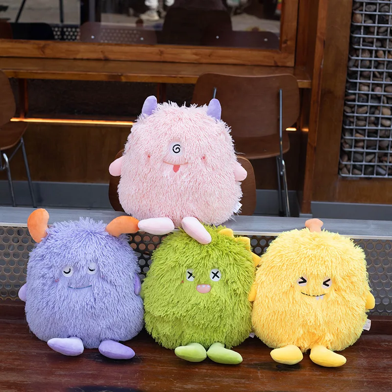 

Long Haired Little Monster Plush Toy Cute Doll Children's Toy Birthday Gift