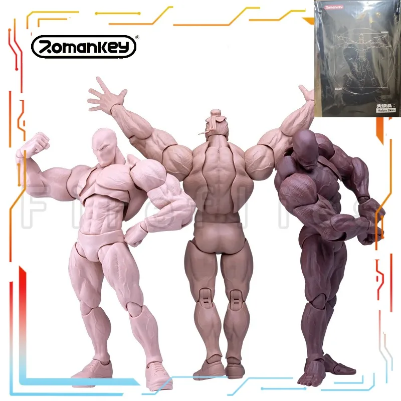 

Romankey Creates: Готовая подвижная пропорциональная фигурка человека 1/12, серия 1/12, суперподвижное мужское тело, массивная модель