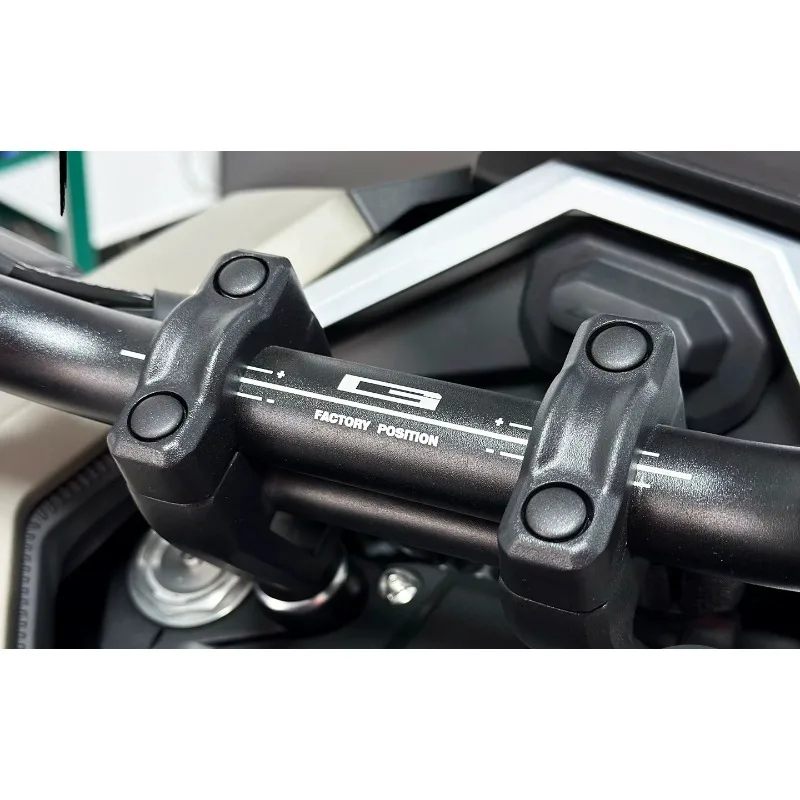 Handlebar Clamp Decor Cover M8 Bolt Caps Fit ZONTES 368G ZT368T‑G Motorcycle Screw Decor Covers