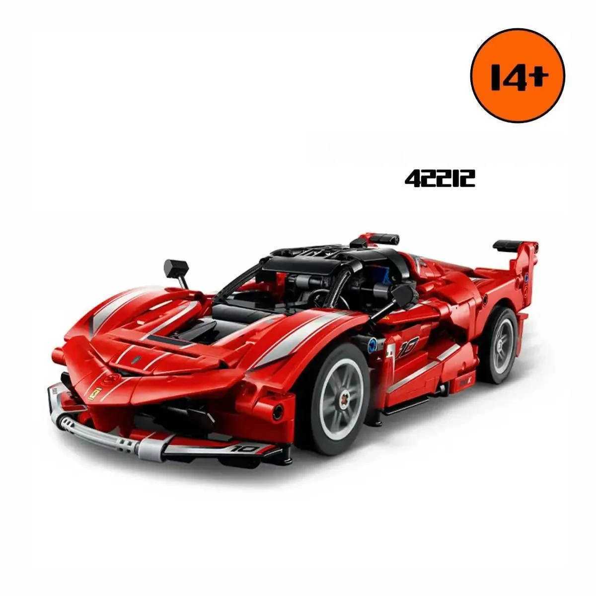 

Модель спортивного автомобиля Disney Racing Series FXX-K 42212, набор механических строительных блоков, подарок на день рождения, рождественский подарок, подарок на Хэллоуин