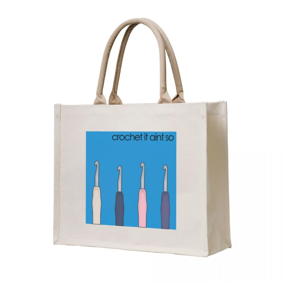 

Crochet it aint so Tote Bag shopper bag women bags woman 2025 shopping trolley bag