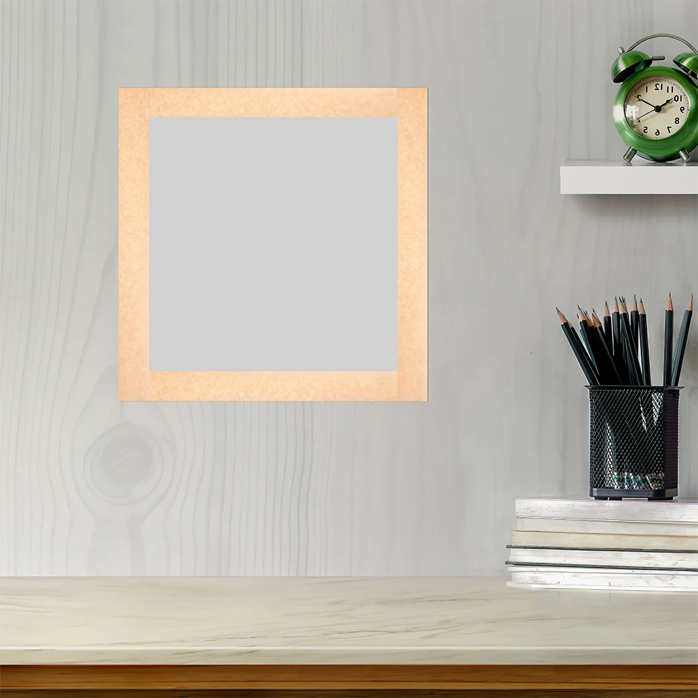 

2 Rolls Picture Frame Watercolor Painting Tape Household Packaging Active Craft Paper Light Brown