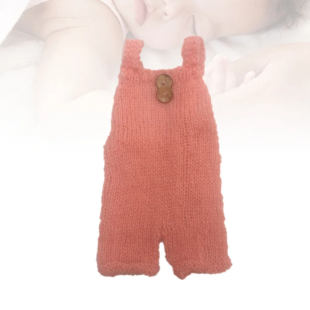 

Брюки на подтяжках для новорожденных, бежевые, для детей 0-3 месяцев, реквизит для фотосессии, очаровательные детские штаны, повседневная одежда