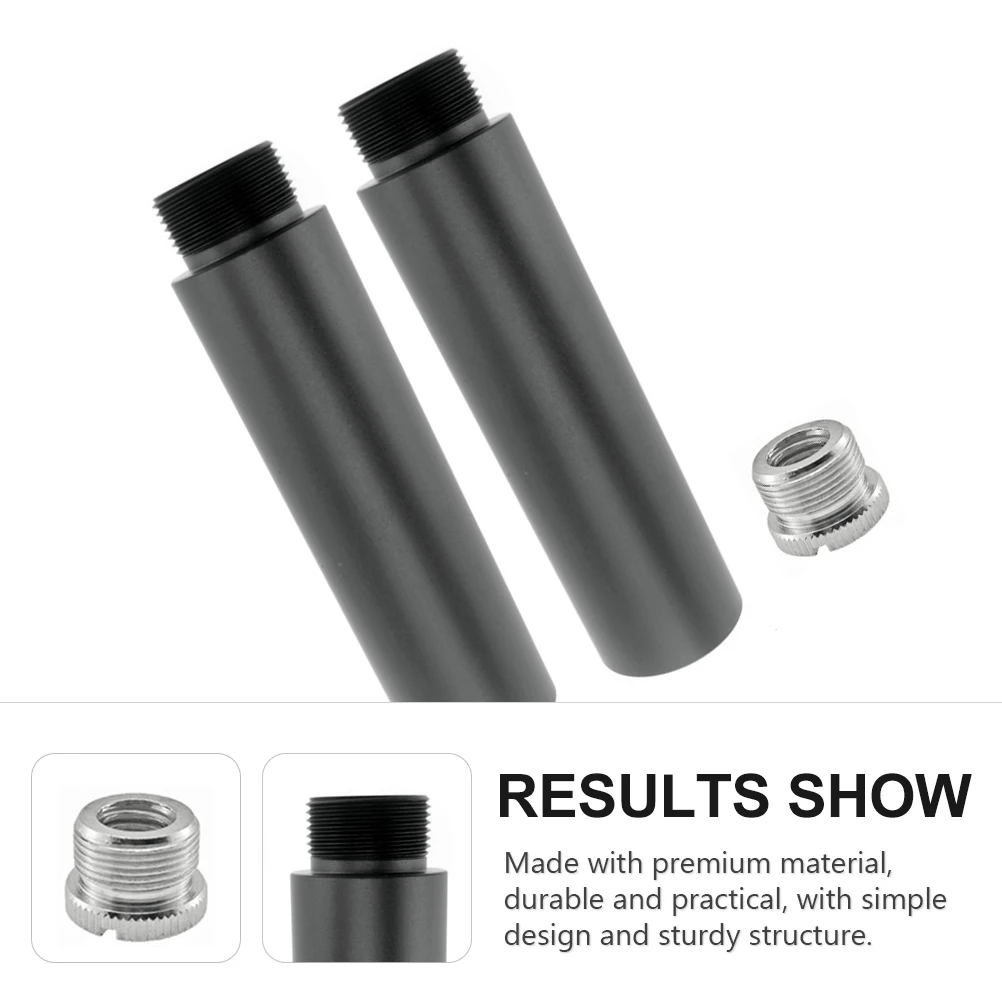

Microphone Extension Tube Aluminum Alloy Durable Lightweight Portable Easy Install Mic Extension PipeBracket