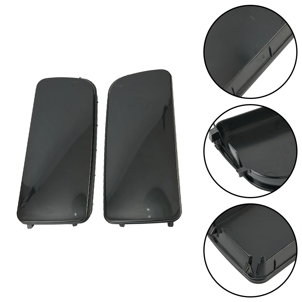 Cover Cap Fog Light Hole Auto Black 2pcs Right+Left Plastic Protector For BMW E36 3-Series 320i 323i 325i 328i