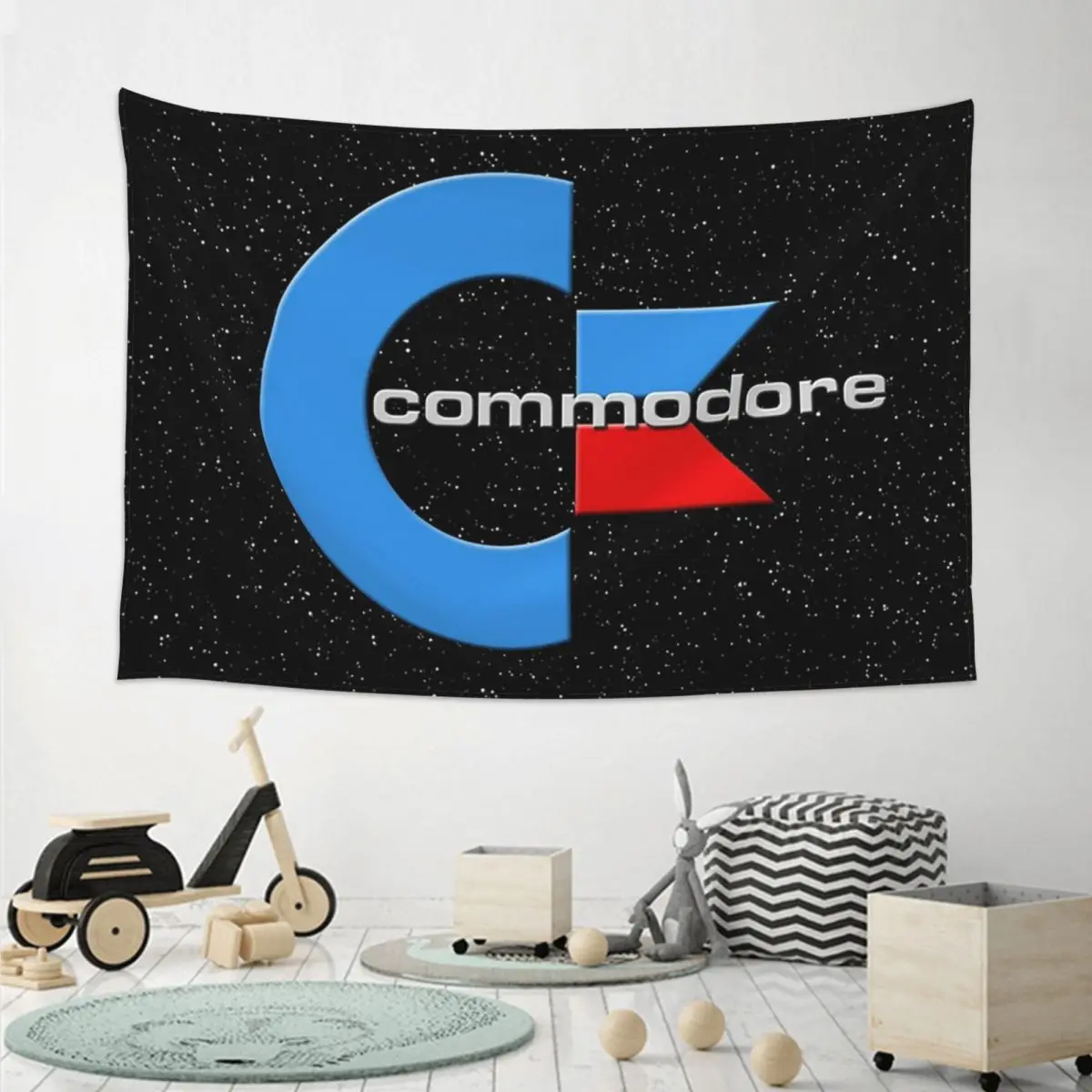 Commodore 64 Go Back To Your Childhood Tapestry Art Wall Hanging Aesthetic Home Decor Tapestries for Living Room Dorm Room