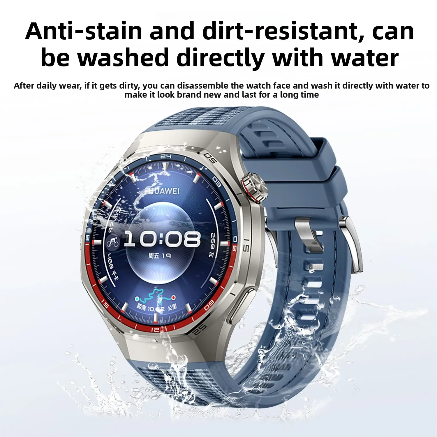 Nylon Silicone Strap for Huawei Watch GT6 Pro 46mm Original Band Bracelet for Huawei GT 6 Pro Men Women Band Accessories image 4