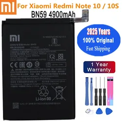 2025 Year 5000mAh High Quality BN59 Original Battery For Xiaomi Redmi Note 10 10S Phone Bateria Batteries In Stock Fast Shipping