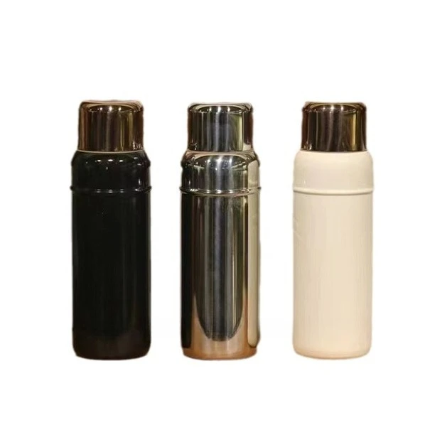 

Pure titanium tea compartment ceramic liner, stewed tea cup, outdoor portable car thermos cup
