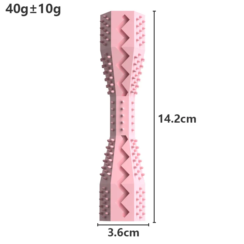 Juguetes para masticar duraderos para perros y cachorros, herramienta de limpieza de dientes Molar para mascotas, cepillo de dientes interactivo