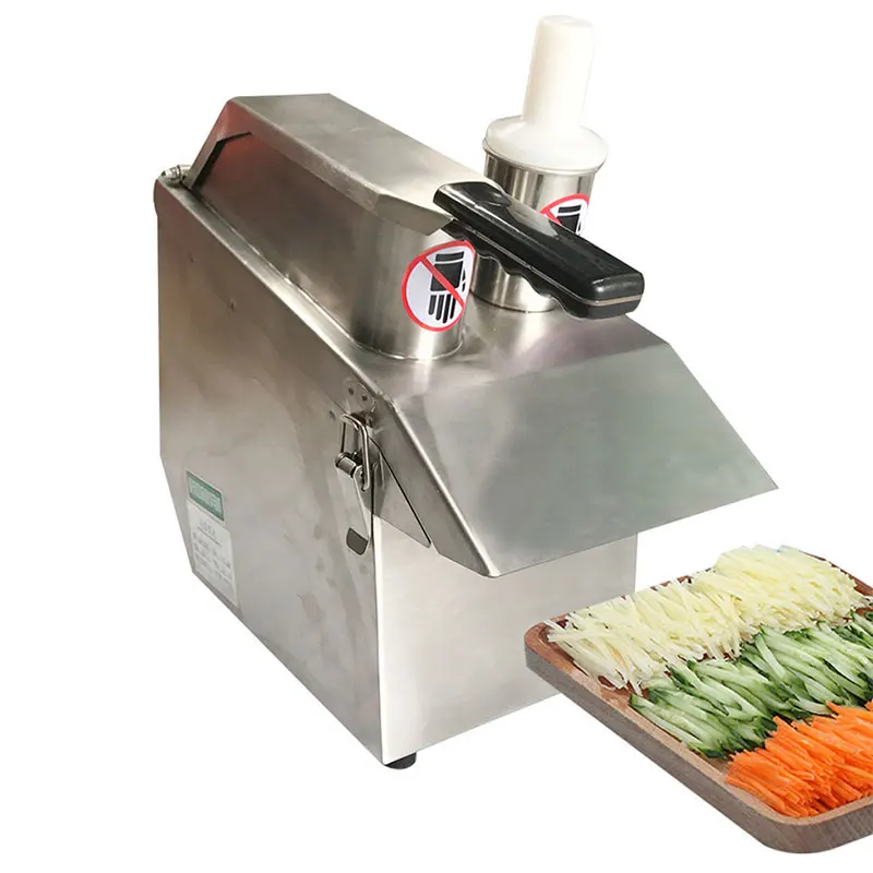 Máquina automática de corte de vegetais, melão, frutas, fatiador de aço inoxidável, equipamento de corte multifuncional