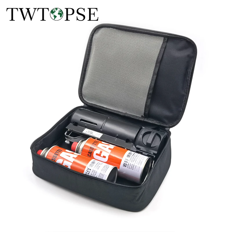 Bolsa de almacenamiento TWTOPSES para SnowPeak GS600, BRS-99 Naturehike, Mini estufa de Cassette apta para KOVEA CUBE, bolsa de almacenamiento para acampar al aire libre