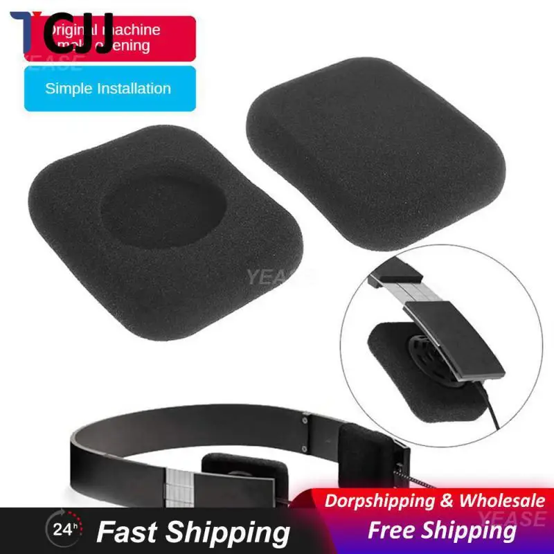 Губка для наушников, яркая эластичность, прочная губка для наушников из искусственной кожи, звуковое оборудование для наушников, наушники, наушники с шумоподавлением