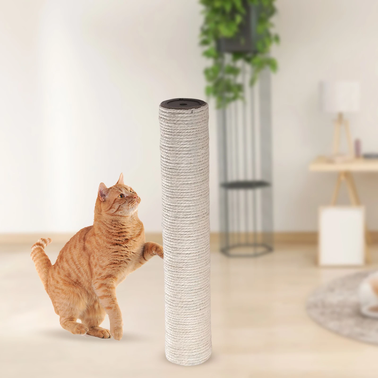 Cat scratching posts Replacement Sisal Rope Playing Scratch Post Refill Pole Natural Sisal Rope Kitty Sharpen Claw Toy Supplies