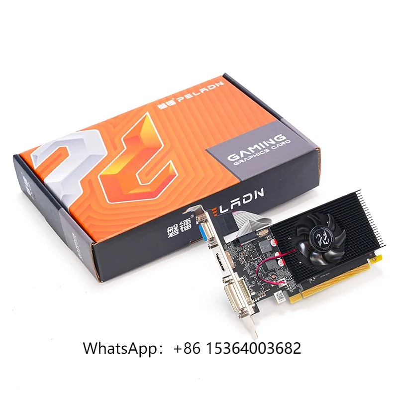 TJXL-mejor precio GPU GT 730 4GB DDR3 192SP GK208 tarjeta de vídeo Geforce GT730 4GB 64-bit tarjeta gráfica de escritorio de un solo ventilador
