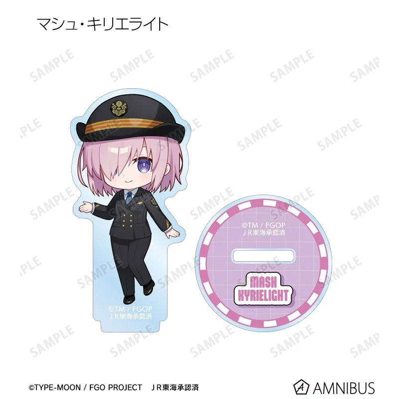 10cm Fgo Fate Grand Order Mini Cute Acrylic Stand Figure Tohsaka Rin Mash Kyrielight Stand Plate Cosplay Prop Decor Gifts