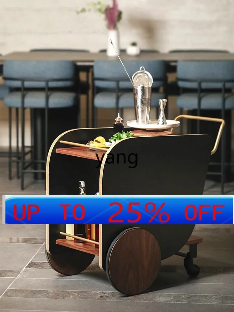 

CX Chinese silent mobile cart Classical hotel mobile cart