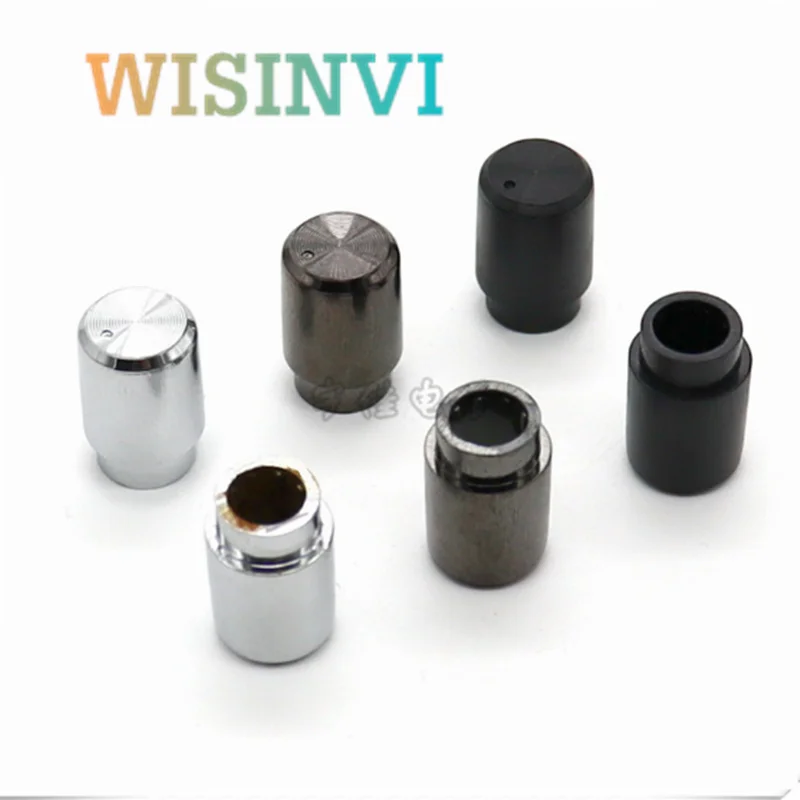 10PCS Plastic Flower Shaft Knob Diameter 10mm Height 15mm Potentiometer Encoder Knob Gear Shaped Inner Hole 6mm