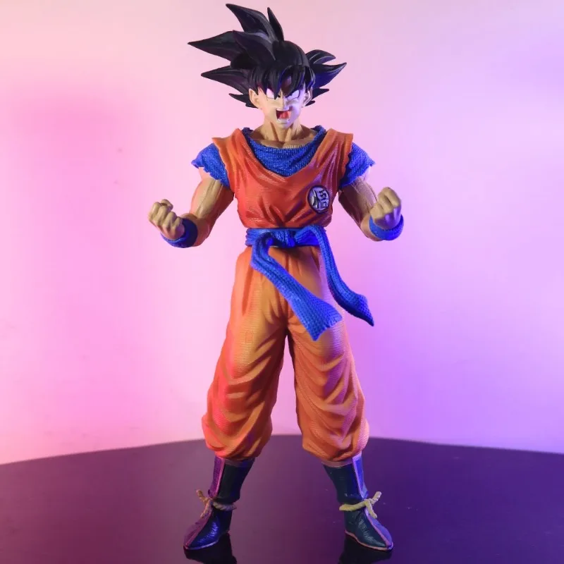 Bandai Son Goku Vs Frieza Super Saiyan Figure Anime Dragon Ball DBZ Action Toys Doll Model Gifts Collectible Figurines 18 Cm