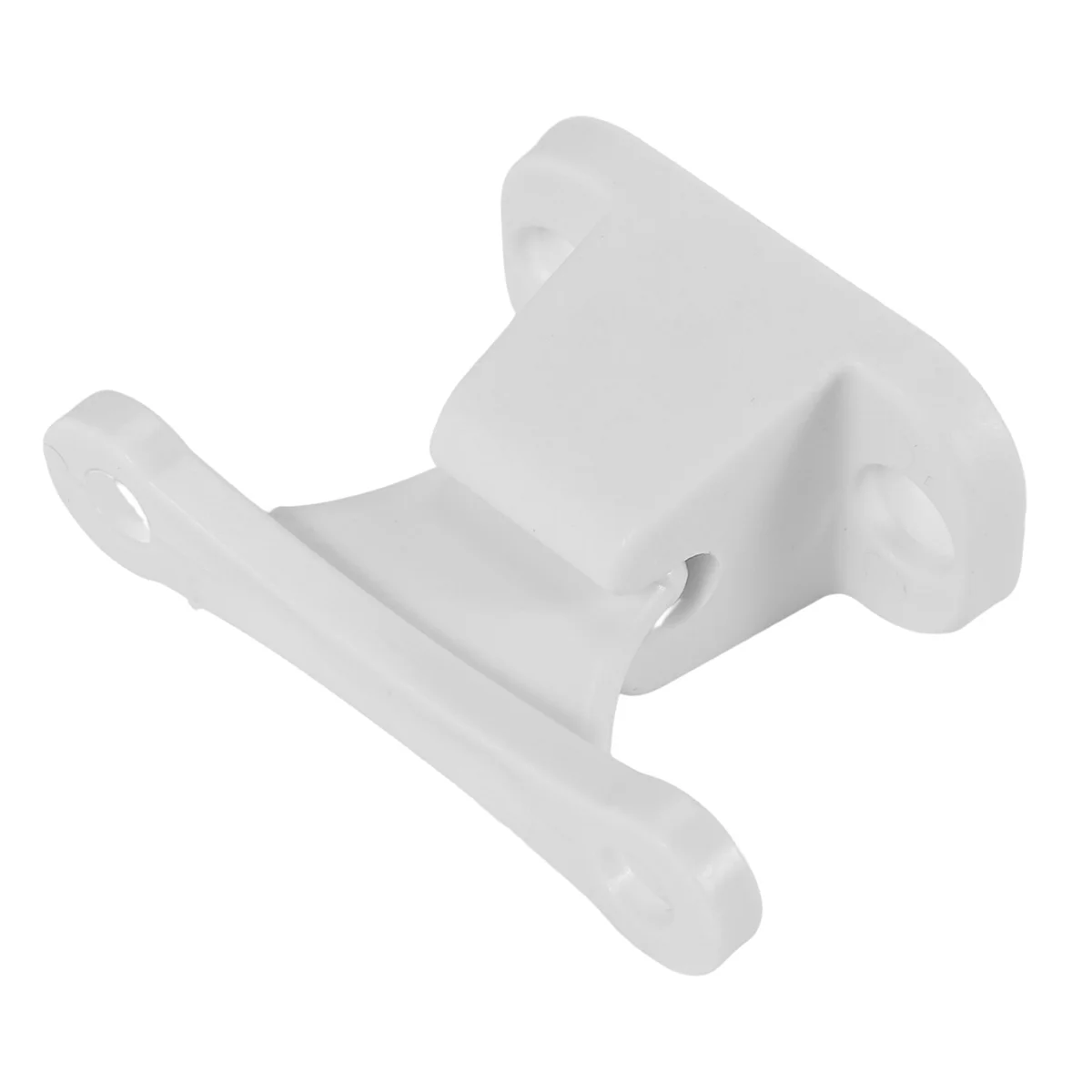 T-forma porta retainer kit, porta parar, retenção captura trava para RV caravana, barco, suporte, branco