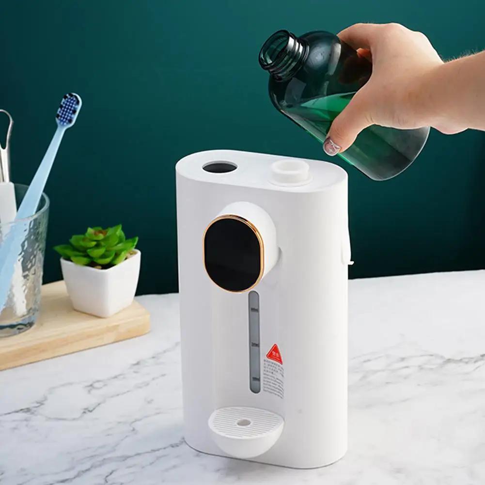 Dispensador automático de agua para enjuague bucal, máquina de inducción inteligente para colgar en la pared, irrigador bucal, cuidado bucal, 540ml