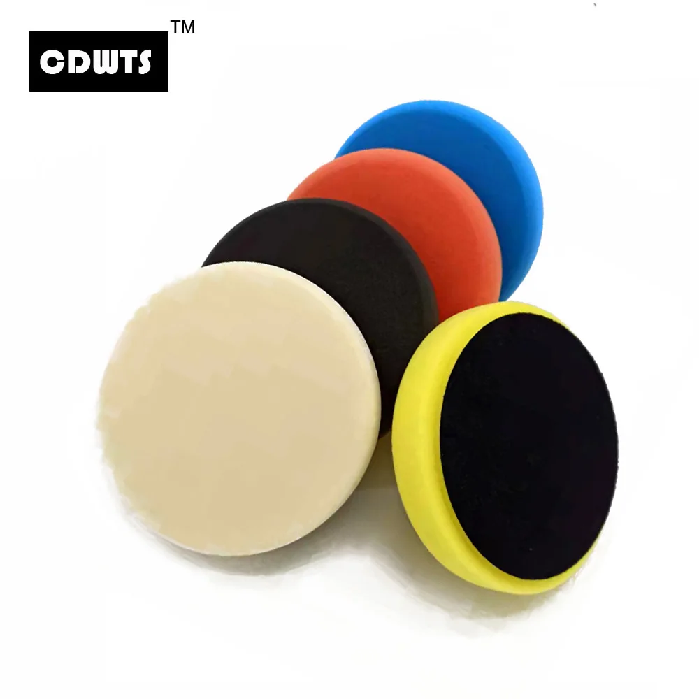 

CDWTS Polishing Sponge Pad 5Inch Polishing Wheels 125mm Car headlights polishing Car Accessories Waxing Sponge Pad for Polisher