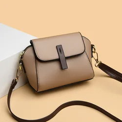 Women Fashion Simple Crossbody Bag 2024 Ladies Casual All-match Mobile Phone Coin Purse Wallet PU Small Shoulder Bag Handbags