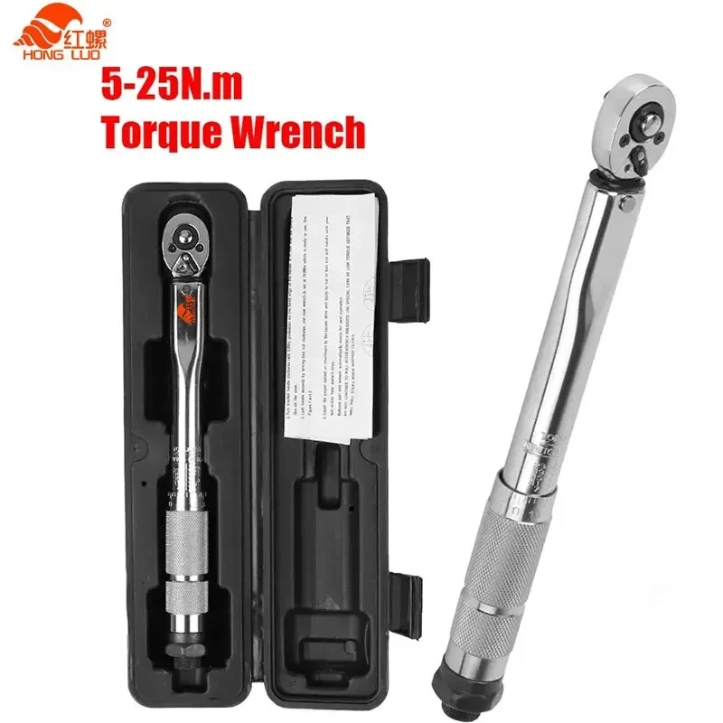 Ratchet Torque Wrench Square Drive 10-150N.m Reversible Ratchet Key 1/2 3/8 Inch Adjustable Torque Spanner Car Repair Hand Tool