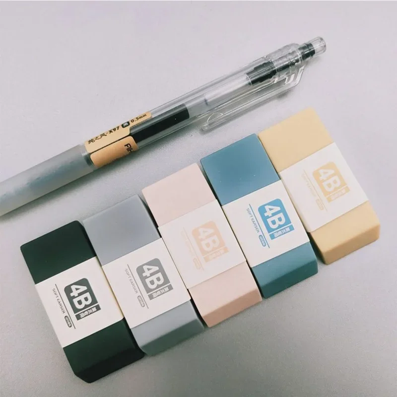 Мягкие корректирующие принадлежности, оставьте без следов, пластичность, карандаш для эскизов, ластик, канцелярские принадлежности, художественные ластики для рисования