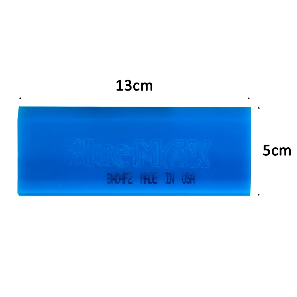 13*5cm BLUEMAX Rubber Scraper Window Tint Squeegee Blade Water Wiper Snow Removal Tool Vinyl Stickers Cleaner Car Accessories