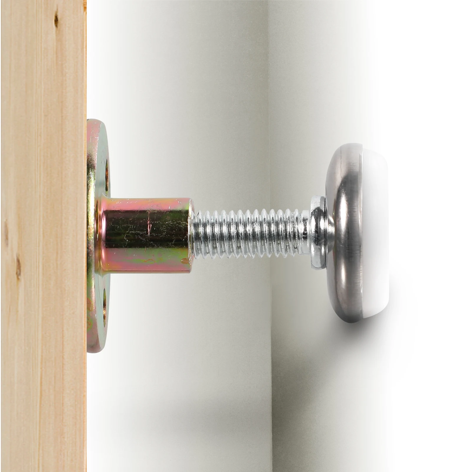 

4Pcs Furniture Levelers Heavy Duty Iron Material Anti-Shake Stabilizers for Bed Chair Table Sofa Cabinet Furniture Accessories