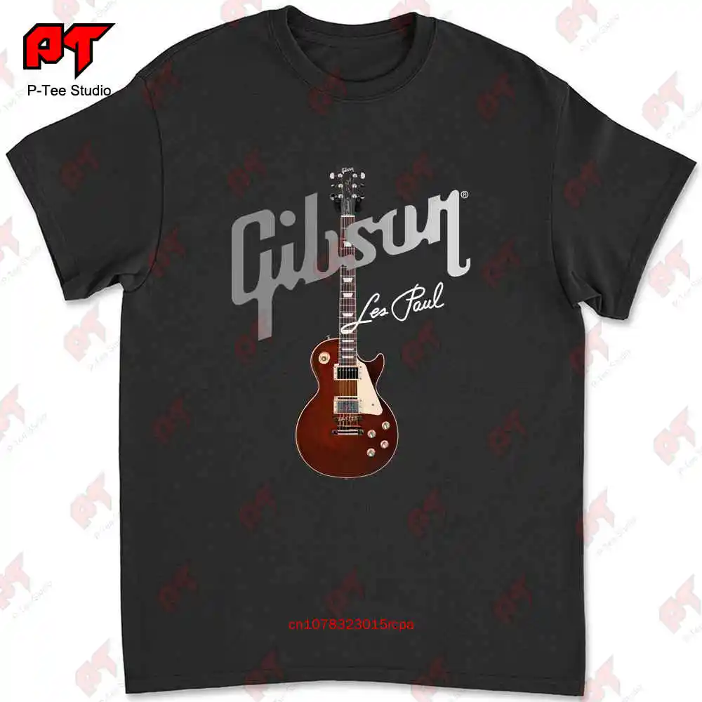 Vintage Gibson Les Paul T Shirt Both Side Size S 5Xl 0X81