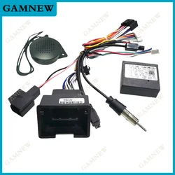 Car 16pin Radio Audio Wiring Harness Canbus Box For Chevrolet Cruze AVEO Malibu TRAX Stereo Installation Wire Adapter