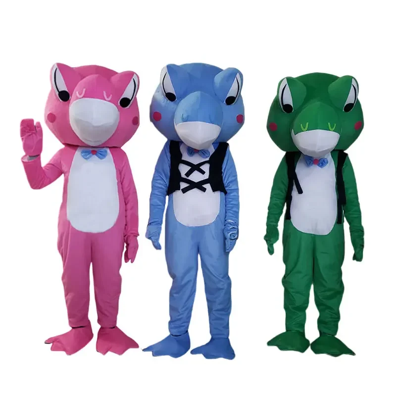 

New Crocodile cartoon doll clothing mascot costume Cosplay props Masquerade Animal Character Holiday Celebration Party Carnival