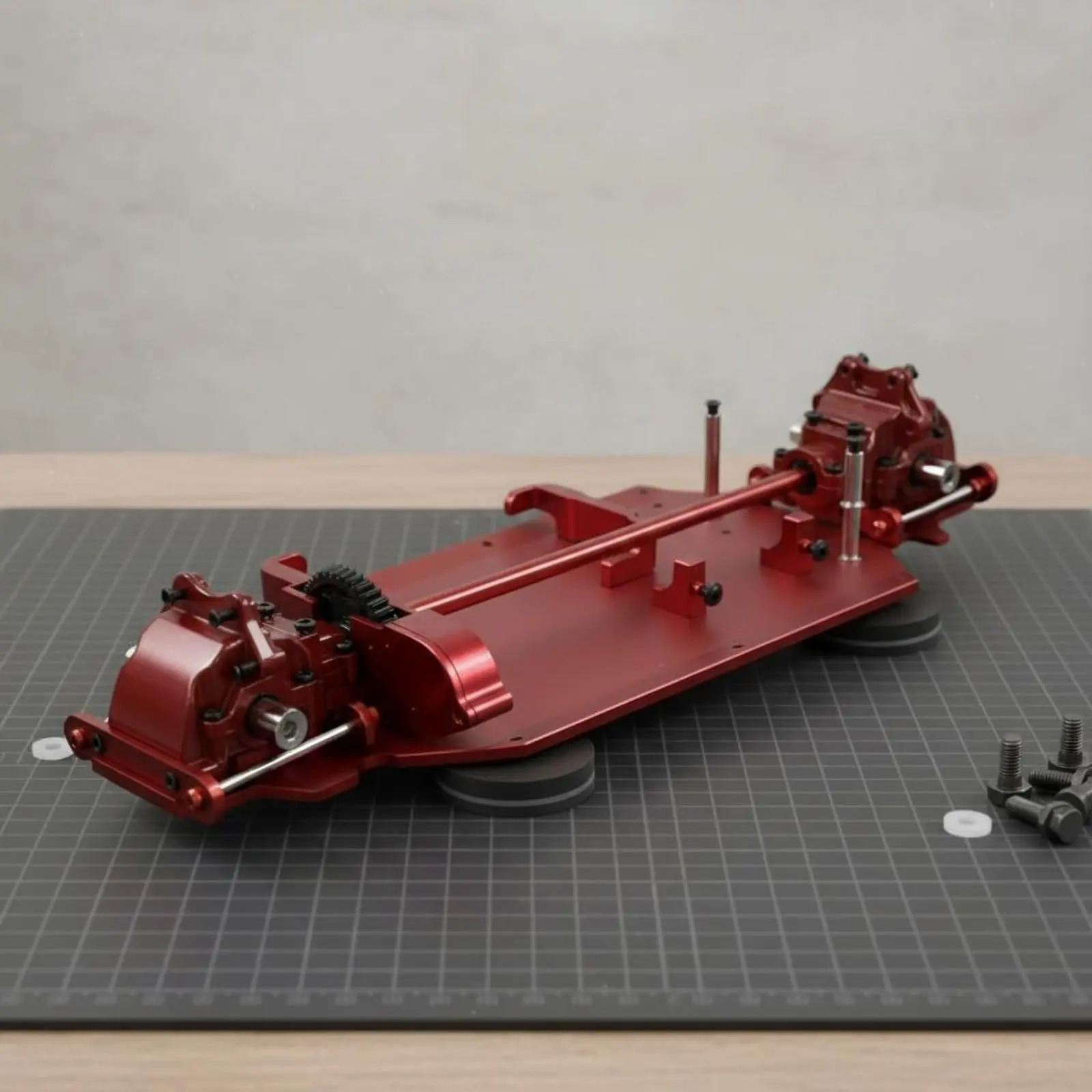 

Wireless Control Car Metal Modification Set Long-Lasting RC Car Modification Kit Drivetrain Chassis Modification Kit Exact