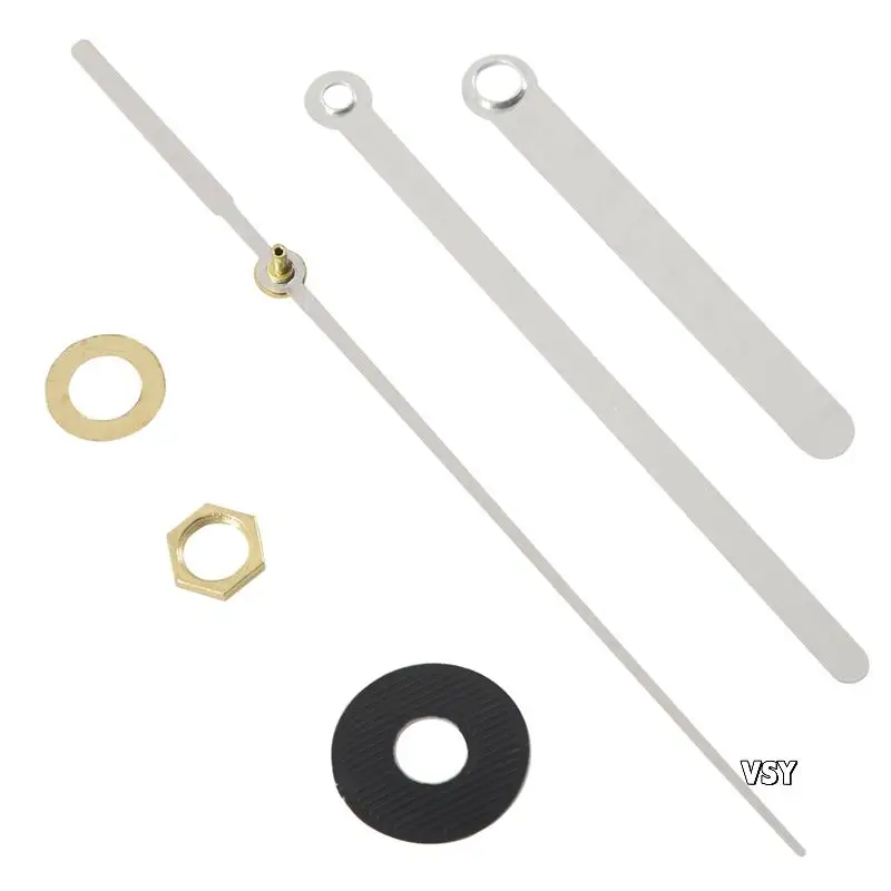 

20X Clock Movement Mechanism With White Hour Minute Red Second Hand DIY Tools Kit