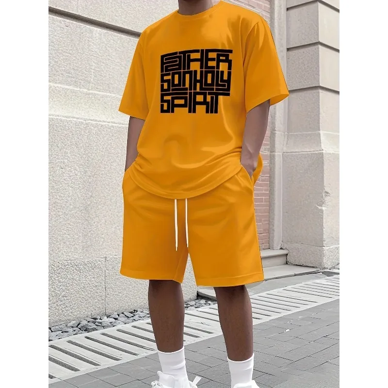 Summer Men's Tracksuit 3D Printing Women Oversized T-shirt Shorts Outfits Sets  Kid Tracksuit Male Tshirt Set  Men Tracksuit