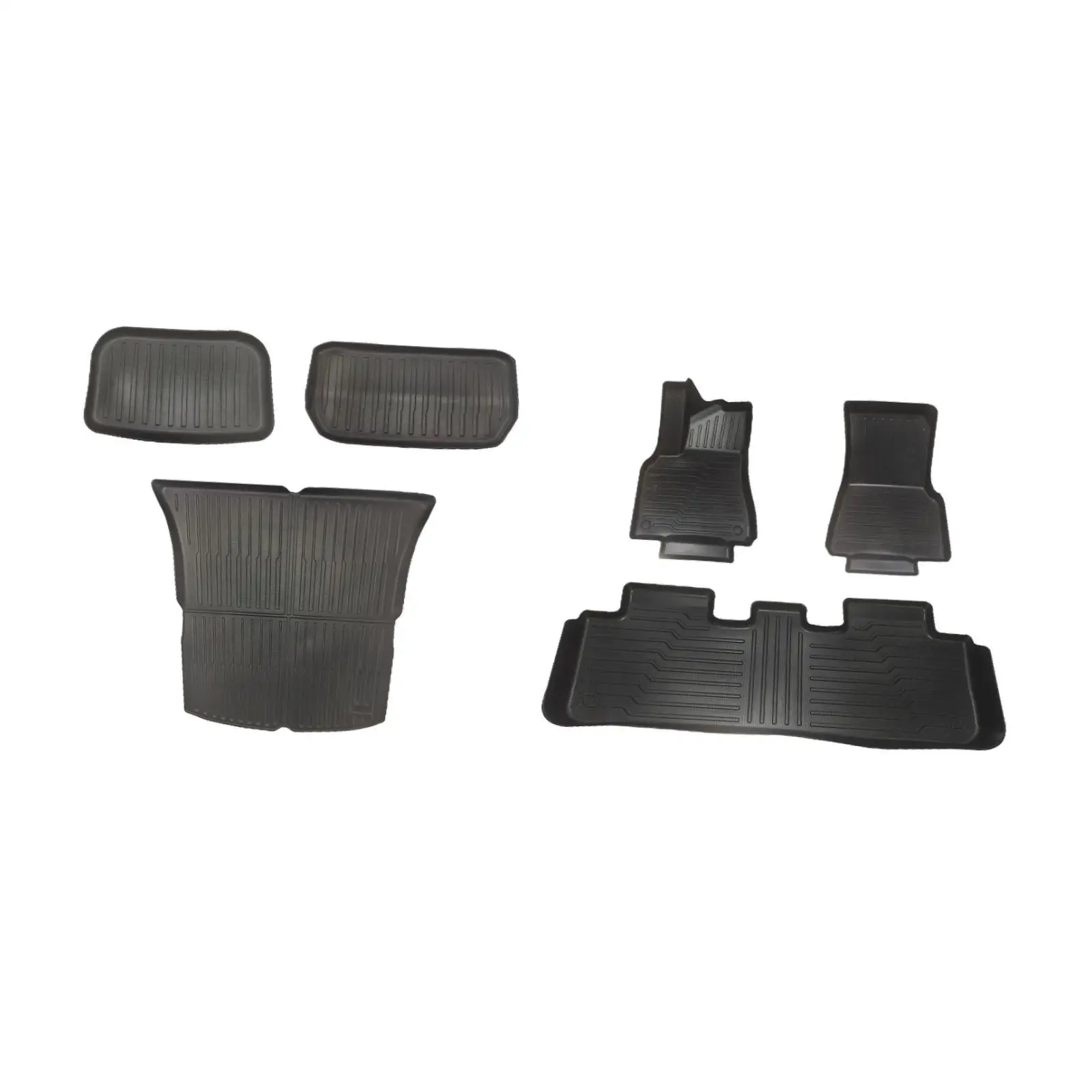 

6Pcs Floor Liners Mats Car Accessory for Tesla Model Y 2019-2024