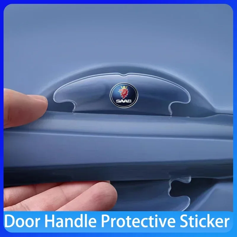 

Car door handle anti-collision strip protection strip Accessories For SAAB Scania 93 95 9000 900 9-4X 9-2X 9-X 600 99 97 Monster