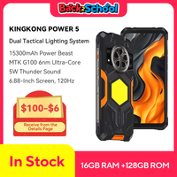Cubot kingkong power 5, Rugged Smartphone Android 15, 15300mAh Battery, 6.88\
