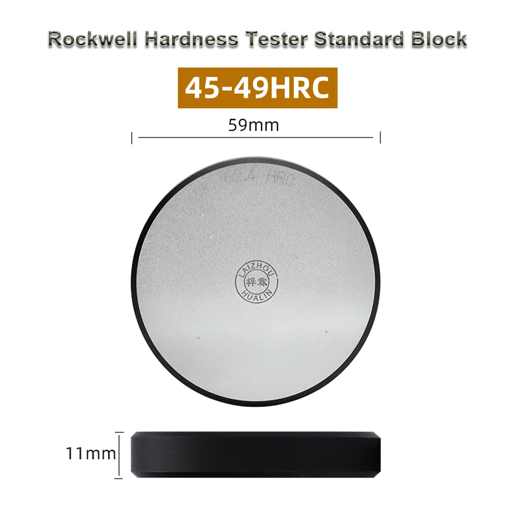 HR-150A Rockwell Hardness Block HRC Meter HRB Standard Metal Heat Treatment Test Block Brinell Check Test HRA