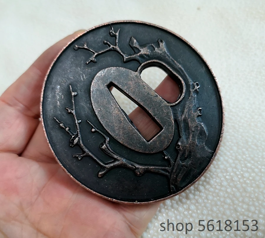 Куба из сплава с цветком сливы для японского меча Катана wakizashi танто