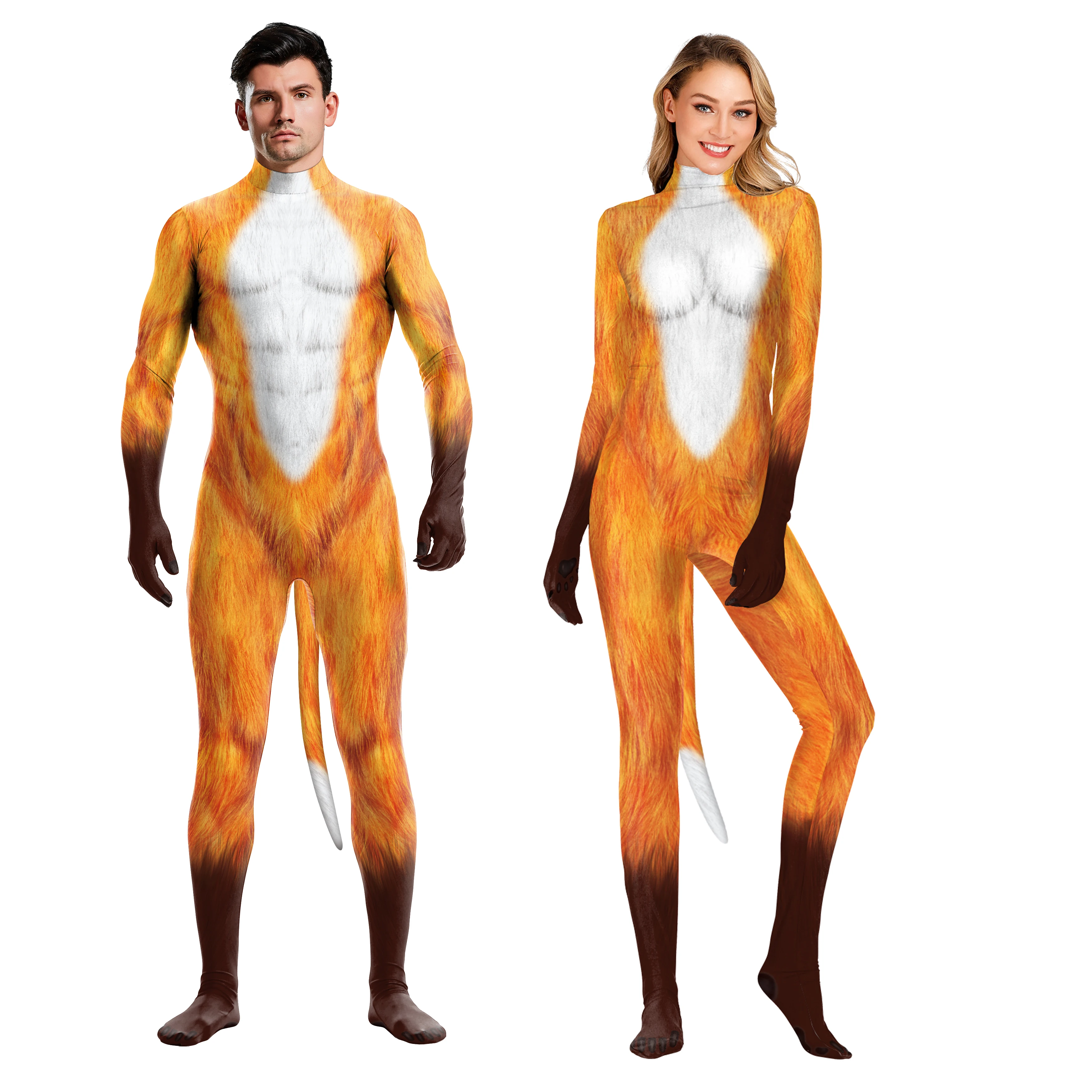 할로윈 전체 코스프레 의상 의류 동물 Catsuits MilkCow 3D 인쇄 판타지 점프 슈트 성인 Unisex Zentai Suit Bodysuit